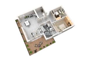 Penthouse mieten in 52385 Nideggen, Penthouse Nideggen 3,5 Zimmer mit Dachterrasse