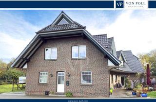 Einfamilienhaus kaufen in 26169 Friesoythe, Repräsentatives Einfamilienhaus mit Gewerbeeinheit in ruhiger Lage