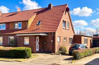 Doppelhaushälfte kaufen in 26419 Schortens, Doppelhaushälfte mit Wintergarten & Garage in Roffhausen