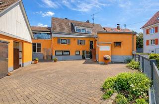 Haus kaufen in 79331 Teningen, Vielseitiges Hof-Ensemble mit zwei Wohneinheiten, Dachterrasse, Produktion und Verkauf in Köndringen