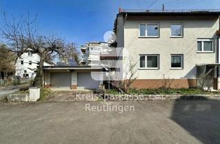 Doppelhaushälfte kaufen in 72555 Metzingen, Raum für Ideen. Doppelhaushälfte mit getrennten Wohneinheiten, Garten und großem Potenzial