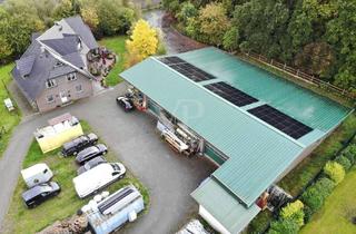 Gewerbeimmobilie kaufen in 26169 Friesoythe, Attraktives Einfamilienhaus mit Gewerbehalle und Pferdestall