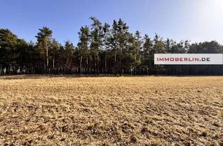 Grundstück zu kaufen in 15913 Märkische Heide, IMMOBERLIN.DE - 2 Hektar großes Feld- & Waldgrundstück in Seenähe