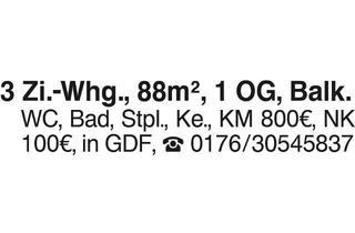 Wohnung mieten in 74405 Gaildorf, 3 Zimmer WHG