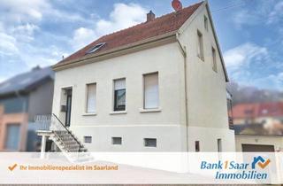 Einfamilienhaus kaufen in 66578 Schiffweiler, Umfassend saniertes Einfamilienhaus mit Garage & schönem Garten in ruhiger Lage von Landsweiler!