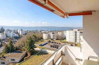 Wohnung kaufen in 88662 Überlingen, Überlingen - Wohnen über den Dächern Überlingens - mit unverbaubarem Panoramablick auf den Bodensee