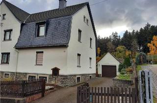 Doppelhaushälfte kaufen in 09427 Ehrenfriedersdorf, Ehrenfriedersdorf - Doppelhaushälfte mit Garten in Ehrenfriedersdorf