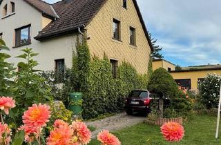 Doppelhaushälfte kaufen in 07586 Kraftsdorf, Kraftsdorf - Doppelhaushälfte mit Nebengelass & großem Grundstück