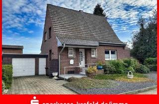 Einfamilienhaus kaufen in 47929 Grefrath, Grefrath - Einfamilienhaus mit Garage und Gewächshäusern