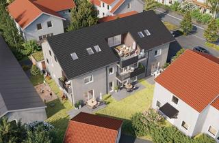 Penthouse kaufen in 83043 Bad Aibling, Neubau: Exklusives Penthouse in Bad Aibling mit Dachterrasse und Loggia