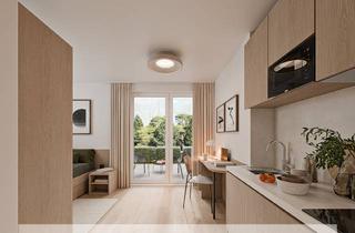 Wohnung kaufen in 81247 München, Neubau: Mikroapartments in KFW 55-Standard (A+)