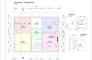 Wohnung mieten in 66128 Saarbrücken, Dachgeschosswohnung mit Einbauküche und FBH in Gersweiler