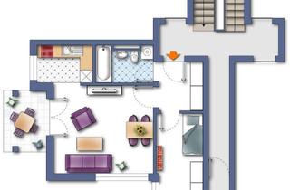 Wohnung mieten in Tannenweg 22, 15834 Rangsdorf, 2 ZKB im EG mit kleiner Terrasse