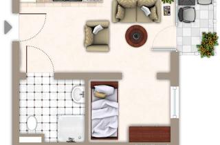 Wohnung mieten in Krottorfer Strasse 27, 57258 Freudenberg, Betreutes Wohnen! Seniorenresidenz Schlossberg!