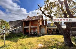 Haus kaufen in 15913 Spreewaldheide, IMMOBERLIN.DE - Charaktervolles Haus mit viel Potential, Sonnengarten und Solaranlage
