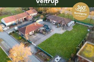 Haus kaufen in 48366 Laer, Zwei Immobilien, ein Standort. Hochwertig saniertes Wohnhaus und Gewerbeimmobilie auf 3.078 m²