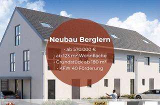 Haus kaufen in 85459 Berglern, Neubau-Eckhaus im Vierspänner in Berglern – Mehr Garten, mehr Privatsphäre und KFW Förderung!!