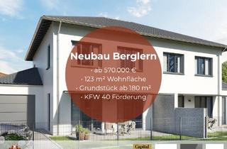 Doppelhaushälfte kaufen in 85459 Berglern, Moderne Neubau-Doppelhaushälfte in Berglern – Wohnen im Grünen nähe München !!