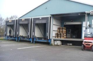 Gewerbeimmobilie kaufen in Fritz-Jannsen-Strasse, 25899 Niebüll, auf gut nutzbarem Grundstück, Lager, Betriebsstätte mit Büroflächen, Sozialräume, WC-Anlagen