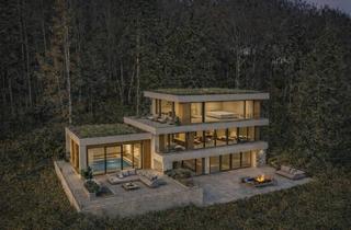 Grundstück zu kaufen in 71543 Wüstenrot, großes Panoramagrundstück mit Altbestand zur Neubebauung oder Entwicklung