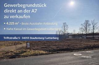 Gewerbeimmobilie kaufen in Triftstraße, 34355 Staufenberg, Direkt an der A7: Gewerbegrundstück in starker Lage bei Staufenberg/Kassel zu verkaufen