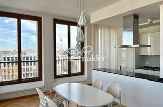 Penthouse mieten in 10117 Berlin, Möblierte Penthousewohnung über den Dächern von Berlin-Mitte