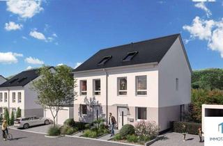 Doppelhaushälfte kaufen in 55585 Altenbamberg, Nachhaltig bauen & sparen: KfW 40 QNG Doppelhaus in Altenbamberg!