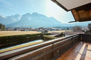 Wohnung kaufen in 82491 Grainau, Logenplatz Grainau: 2-Zimmer-Juwel mit unverbaubarem Panoramablick & XXL-Sonnenbalkon