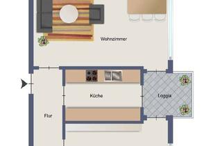 Wohnung kaufen in 71404 Korb, Kapitalanlage: Zweizimmerwohnung vermietet mit Stellplatz in Korb