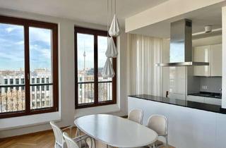 Penthouse mieten in 10117 Mitte, Möblierte Penthousewohnung über den Dächern von Berlin-Mitte