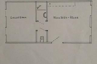 Wohnung mieten in Bonner Platz, 52349 Düren, Kleine, einfache, 2-Zimmer-Wohnung in Düren-Stadt