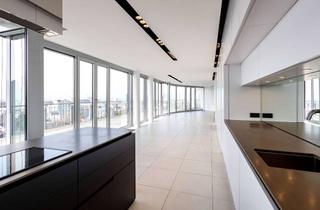 Penthouse mieten in 60598 Sachsenhausen, Sachsenhausen: Luxus-Penthouse mit 3 Schlafzimmern inkl. Dachterrasse mit Skylineblick