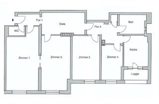 Wohnung mieten in Heilwigstraße 125, 20149 Harvestehude, Schöne 4-Zimmer Wohnung mit Alsterblick!