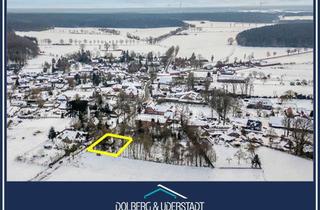 Grundstück zu kaufen in 21376 Gödenstorf, 1500m² Baugrundstück in der Lüneburger Heide, Feldrandlage und Sackgassenende