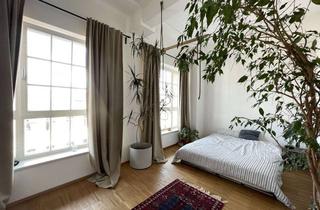 Immobilie mieten in Albert-Schweitzer-Straße 10, 04317 Reudnitz-Thonberg, Voll möbliertes Loft zur Zwischenmiete in zentrumsnähe 75qm