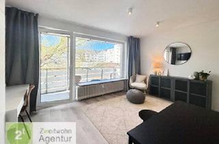 Wohnung mieten in 40235 Düsseldorf, Modern möbliertes Apartment mit Balkon, Düsseldorf-Flingern/Nord, Schwelmer Str.