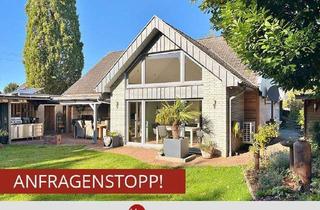 Haus kaufen in 28816 Stuhr, Stuhr - Helles Haus in Stuhr-Varrel mit offenem Giebel, Kamin & Garten!