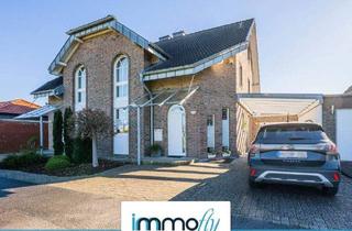 Doppelhaushälfte kaufen in 41844 Wegberg, Wegberg - Familientraum auf 126 m² - ausgebautes Dachgeschoss, Außenpool, Sauna & ca. 100 m² Nebengebäude