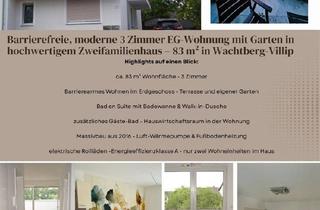 Wohnung kaufen in 53343 Wachtberg, Wachtberg - Barrierefreie, moderne 3-Zimmer-EG-Wohnung mit Garten & Terrass