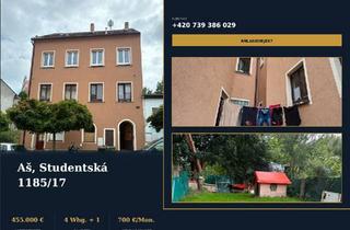 Mehrfamilienhaus kaufen in 95100 Selb, Selb - Mehrfamilienhaus mit 4 Wohnungen + Gewerberaum in Asch nahe Bayer