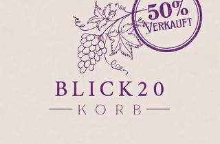 Wohnung kaufen in Waiblingerstr 20, 71404 Korb, Neubau-2-Zimmer-Wohnung mit Balkon