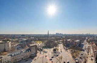Wohnung kaufen in 22083 Barmbek-Süd, Wohnung im 14.OG mit spektakulärem Blick über Hamburg
