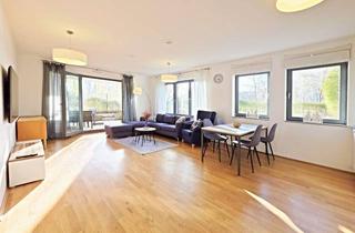 Wohnung kaufen in Goslarer Ufer, 10589 Charlottenburg, Barriere- und bezugsfreie 2-Zimmer-Neubau-Gartenwohnung am Spreeufer!
