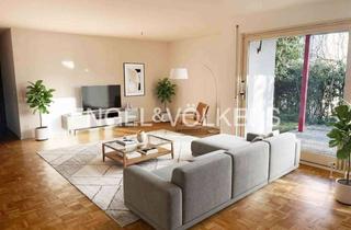 Wohnung kaufen in 74321 Bietigheim-Bissingen, Wohnen auf der Lug: 3,5-Zimmer-Erdgeschosswohnung mit Terrasse und Gartenanteil