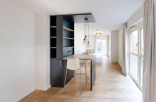 Wohnung mieten in Lyoner Straße 50, 60528 Niederrad, Stilvolle 1-Zimmer-Wohnung – komplett möbliert & sofort einziehen