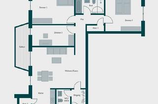 Wohnung mieten in Rosenbecker Straße 27c, 12689 Marzahn, Helle 4-Zimmer Wohnung mit Balkon im 1. OG in Berlin-Marzahn