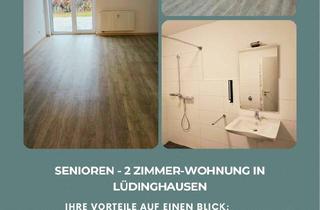 Wohnung mieten in Von Ketteler Straße, 59348 Lüdinghausen, Helle 2-Zimmer Erdgeschosswohnung mit Balkon in Lüdinghausen
