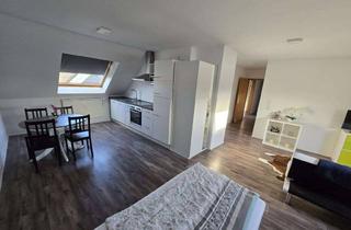 Wohnung mieten in Mühlenbergstraße, 38446 Neindorf, Helle, vollmöblierte 1-Zimmer-Dachgeschosswohnung mit Einbauküche und großem Bad – nahe Wolfsburg