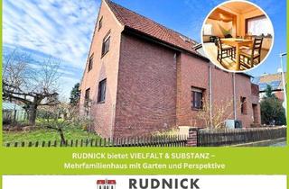 Mehrfamilienhaus kaufen in 31515 Wunstorf, RUDNICK bietet VIELFALT & SUBSTANZ – Mehrfamilienhaus mit Garten und Perspektive