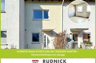 Haus kaufen in 30453 Limmer, RUDNICK bietet STADTLAGE MIT EIGENEM GARTEN – Reihenmittelhaus mit Garage